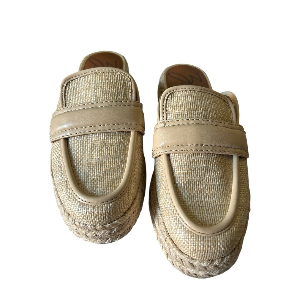 Zodiac Gizelle Woven Slip-On Platform Mule Womens Size 7.5M Beige Casual Comfort - Picture 6 of 10
